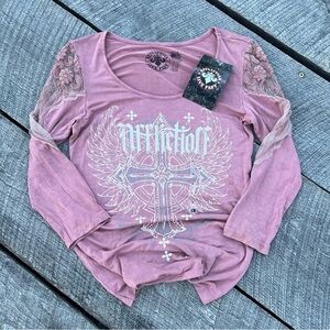 Affliction NWT Long Sleeve Tee